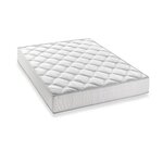 Matelas 160 x 200 x 24 cm + Sommier + Couette + 2 Oreillers