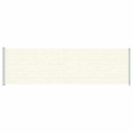 vidaXL Auvent latéral rétractable de patio 180x600 cm Crème