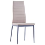 vidaXL Ensemble de salle à manger 5 Pièces Cappuccino