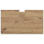 vidaXL Ensemble d'armoire de salle de bain TULUM Chêne artisanal