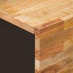 vidaXL Meuble TV Marron 105 x 33 x 46 cm Bois de mangue massif