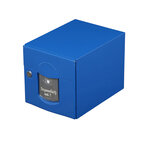 Boîte aux lettres soléa 1 porte bleu 5010 finition brillante