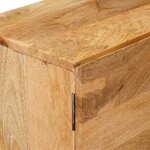 vidaXL Armoires de rangement avec étagère Marron 110 x 30 x 40 cm