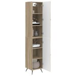 vidaXL Ensemble de Meubles 2 Pièces Chêne Sonoma Bois d'ingénierie