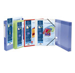 Protège-documents En Polypropylène Semi Rigide Kreacover® Chromaline 120 Vues - A4 - Incolore - X 10 - Exacompta