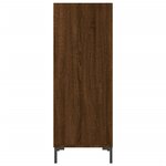 vidaXL Buffet chêne marron 34 5x32 5x90 cm bois d'ingénierie