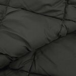 vidaXL Duvet d'hiver Anthracite 240 x 260 cm Microfibre