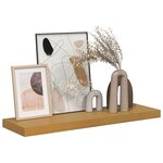 vidaXL Étagère Murale Beige 80 x 23 5 x 4 cm Bois d'ingénierie