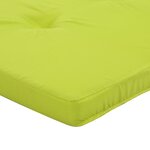 vidaXL Coussins de chaise longue lot de 2 vert vif tissu oxford
