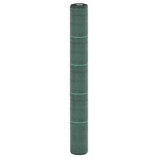 vidaXL Membrane anti-mauvaises herbes vert 1x200 m PP