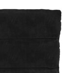 vidaXL Chaises à manger lot de 2 Noir Velours