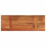 vidaXL Dessus de table 90x20x3 8 cm rectangulaire bois massif d'acacia