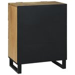 vidaXL Vaisselier 60x33 5x75 cm en bois de manguier massif