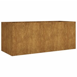 vidaXL Lit surélevé de jardin 200x80x80 cm acier corten