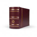 Album pour ranger 100 lettres  FDC au format C6. Couleur - Bordeaux