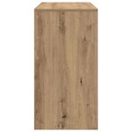 vidaXL Bureau chêne artisanal 100 x 40 x 76 cm Bois d'ingénierie