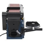 vidaXL Ponceuse à disque et à bande électrique 370 W 150 mm