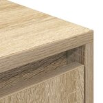 vidaXL Meuble TV chêne sonoma 188 5x41x50 cm bois d'ingénierie