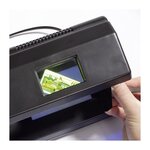 Multi testeur pour examiner timbres  monnaies  billets.