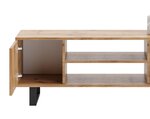 Meuble TV focus 135 cm loft noir