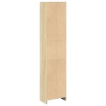 vidaXL Bibliothèque chêne sonoma 40x24x176 cm bois d'ingénierie