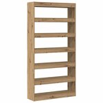 vidaXL Bibliothèque Beige 100 x 30 x 198 cm Bois d'ingénierie