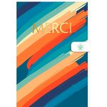 Carte De Voeux Merci - Peinture Multicolore - Draeger paris
