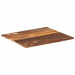 vidaXL Dessus de table carré 60x60 cm 15-16 mm Bois de récupération