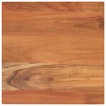 vidaXL Dessus de table 40x40x3 8 cm carré bois massif d'acacia