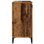 vidaXL Buffet vieux bois 102x35x70 cm bois d'ingénierie