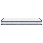 vidaXL Matelas en mousse à mémoire de forme blanc 80x160x17 cm doux