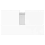 vidaXL Armoire de salle de bain noir 58x33x60 cm bois d'ingénierie