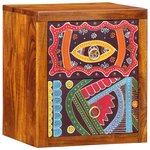 vidaXL Table de chevet 35x30x40 cm Bois massif Acacia