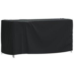 vidaXL Housse de salon de jardin noir 180x70x90 cm imperméable 420D