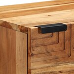 Highboard vidaXL 40x33x110 cm en bois d'acacia solide