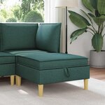 vidaXL Sofa avec rangement Tissu