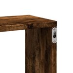 vidaXL Étagère murale chêne fumé 167 5x18x68 cm bois d'ingénierie