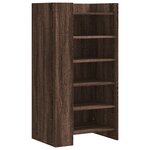 vidaXL Armoire à chaussures chêne marron 52x37 5x100 cm