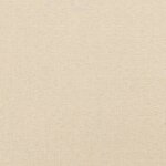 vidaXL Cadre de lit Crème 200 x 200 cm Tissu