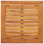 vidaXL Ensemble de canapé de jardin 3 Pièces Marron 45 x 45 x 38cm