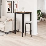 vidaXL Table de salle à manger / Table de repas Bois d'ingénierie