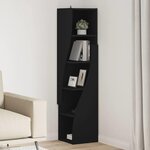 vidaXL Meuble d'angle Blanc 32x32x140cm Bois d'ingénierie