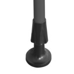 vidaXL Auvent manuel rétractable avec LED 300 cm Anthracite