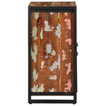 vidaXL Buffet multicolore 55x35x70 cm bois massif récupération