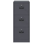 vidaXL Cabinet de Dossier avec tiroir Anthracite 44 x 50 x 106.5 cm