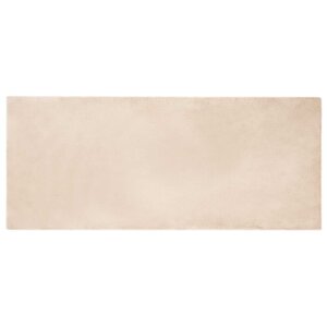 vidaXL Tapis en Fourrure Synthétique de Lapin Olite Taupe 100 x 200 cm