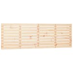 vidaXL Tête de lit murale 166x3x63 cm Bois massif de pin
