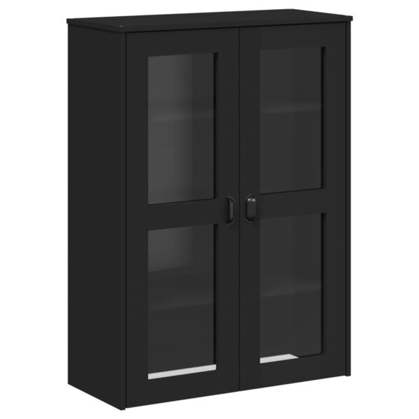 vidaXL Dessus pour buffet VIKEN noir bois d'ingénierie
