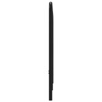 vidaXL Tête de lit chêne marron 180 cm acier et bois d'ingénierie