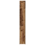 Meuble de rangement étroit vidaXL Vieux bois 30x42.5x225 cm Bois ingé